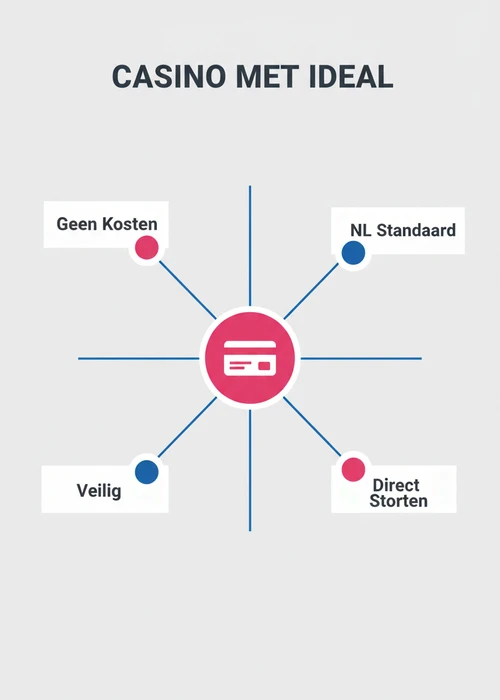Casino met iDEAL uitgelegd: NL standaard, direct storten, veilig en geen kosten overzichtelijk in beeld.